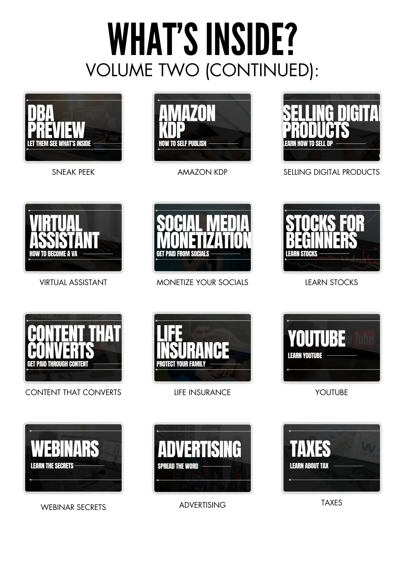 Digital Boss Academy Volume 2 – Faceless Income Training - EasyMade
